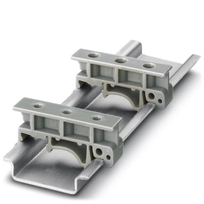 DIN Rail Mounts on Rail